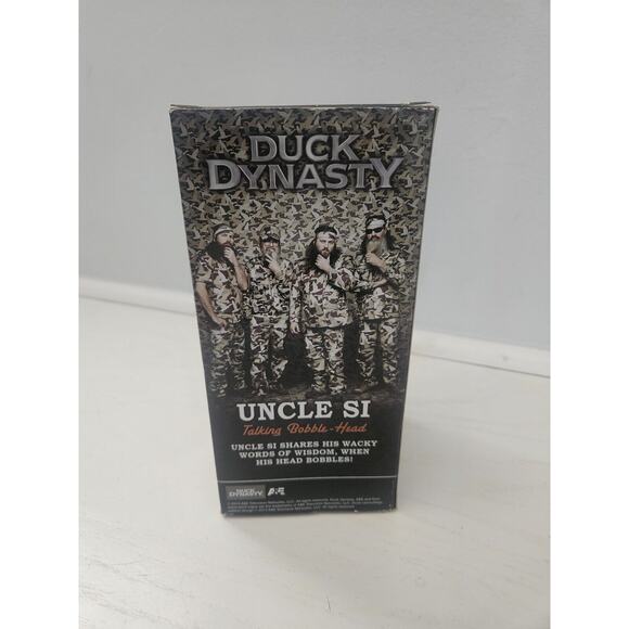 Funko Duck Dynasty Uncle Si Wacky Wobbler Talking Words Of Wisdom A&E New In Box - Picture 6 of 9